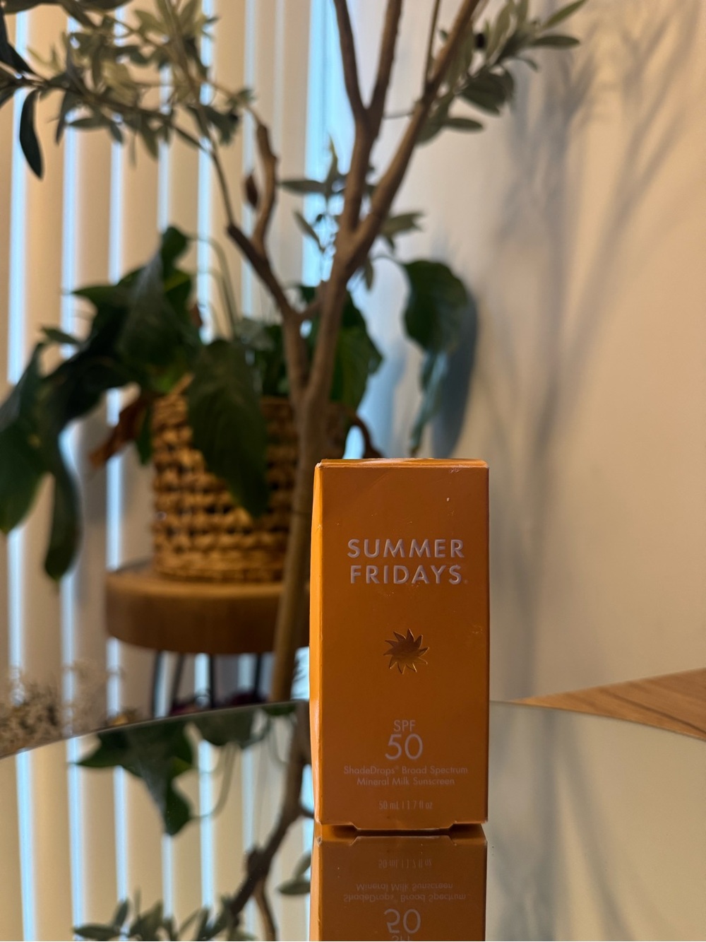 Summer Fridays SPF 50 Sunscreen - Orange Packaging